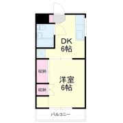 コーポ北浦の間取り画像