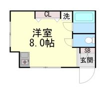 ロイヤル住吉の間取り画像
