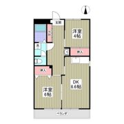 パークサイド篠崎の間取り画像
