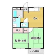 プラザ北荒川沖の間取り画像