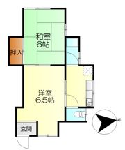 和庄登町アパート A棟の間取り画像