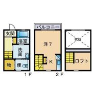 高宮ルッソⅠの間取り画像
