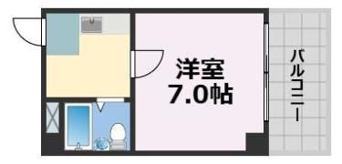 ビジタル恵美須2の間取り画像