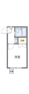 レオパレス朝霞第2の間取り画像