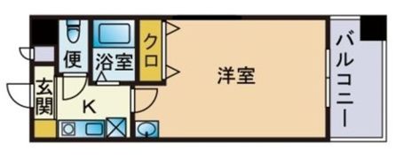 西公園スクエアの間取り画像