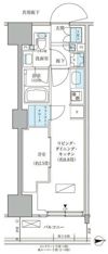 パークアクシス品川天王洲アイルの間取り画像