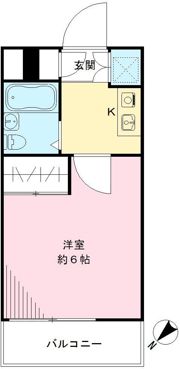 瑞江マキノビルの間取り画像