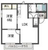 ラクシュミー鳥飼の間取り画像