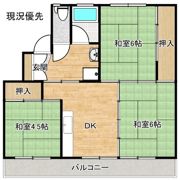 サンコーポラス江島Ⅱの間取り画像