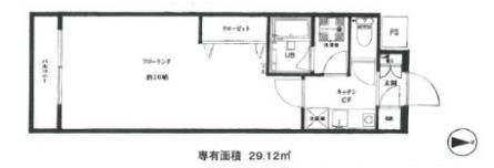 エミネンスイン三鷹の間取り画像