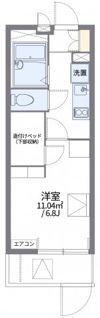 レオパレスドミールナインの間取り画像