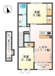 シュヴァリエ（Chevalier）の間取り画像