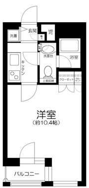 菱和パレス西麻布の間取り画像