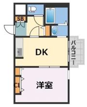 SAKAI-BM南堀江の間取り画像