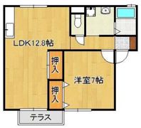 セジュールさなえの間取り画像