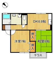 セジュールさなえの間取り画像