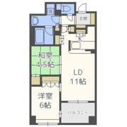 ラ・ヴィータ日本橋の間取り画像