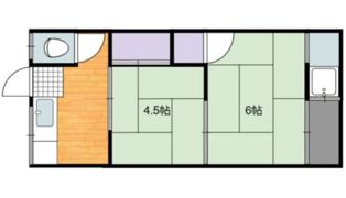 良浩荘の間取り画像