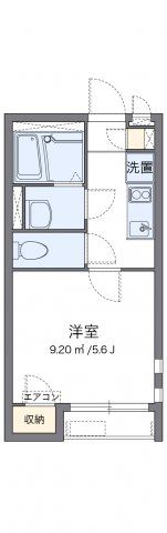 クレイノ市谷台町の間取り画像