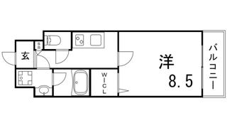 ブライジングの間取り画像