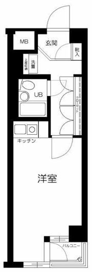 ワコーレ成増の間取り画像