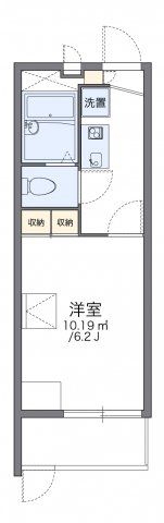 レオパレスクレール猪名寺の間取り画像