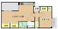 NKハイツの間取り画像