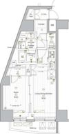 PREMIUMCUBEG後楽園の間取り画像