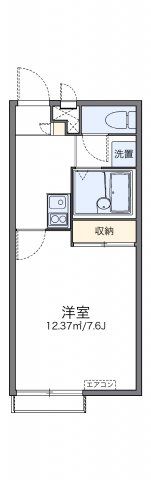 レオパレスやちよの間取り画像