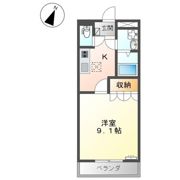 オー ピース ドゥ プリンセスの間取り画像