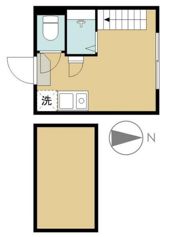 ハーモニーテラス日ノ出町Ⅱの間取り画像