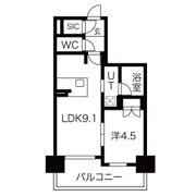 SK RESIDENCES (旧GRANPASEO心斎橋EAST)の間取り画像