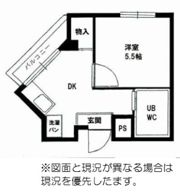 ルミエール田辺の間取り画像