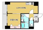 モデラート（Moderato)上町台の間取り画像