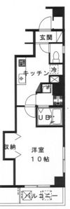 ライツ恵比寿の間取り画像