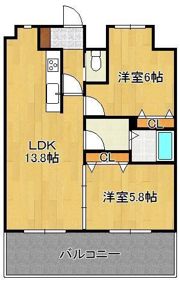 ヴァルトハヤシIの間取り画像