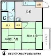 サンハイツの間取り画像