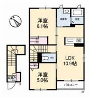 シャーメゾン富岡 A棟の間取り画像