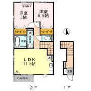 サンハイム中央公園の間取り画像