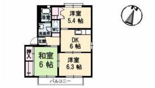 シャーメゾン大福 C棟の間取り画像