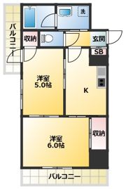 SKT板橋の間取り画像