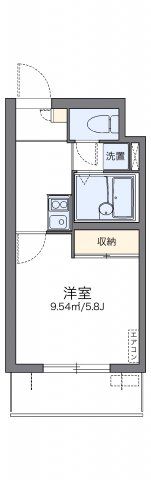 レオパレスオゥルの間取り画像