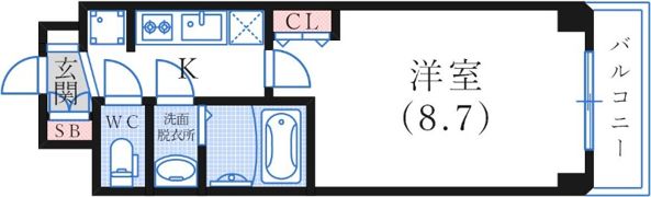 MJC神戸ハーバーウエストの間取り画像