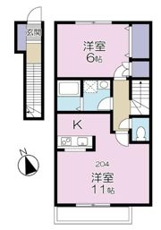 アネックス高井戸の間取り画像