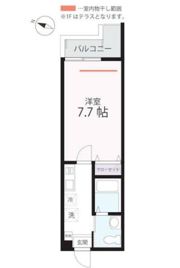 ハーミットクラブハウスカタリーナの間取り画像