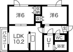 フローレンスの間取り画像
