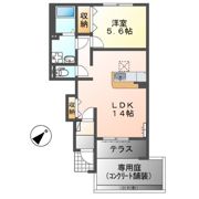 カーサ・ソラーレの間取り画像