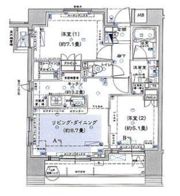 Brillia 綱島 id STATION FRONTの間取り画像