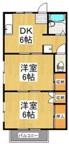 ロイヤルハイツD棟の間取り画像