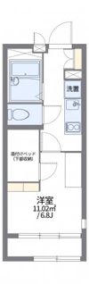 レオパレスピュアの間取り画像